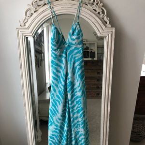 Guess Tropical Blue Dress